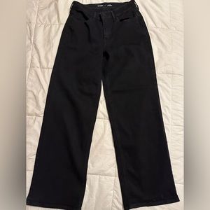 Old Navy Wide Leg Wow black jeans - Size 8